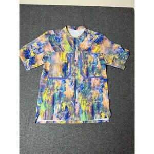 Lululemon Men’s Water-Repellent Hiking Short Sleeve Shirt Altered Nature Small